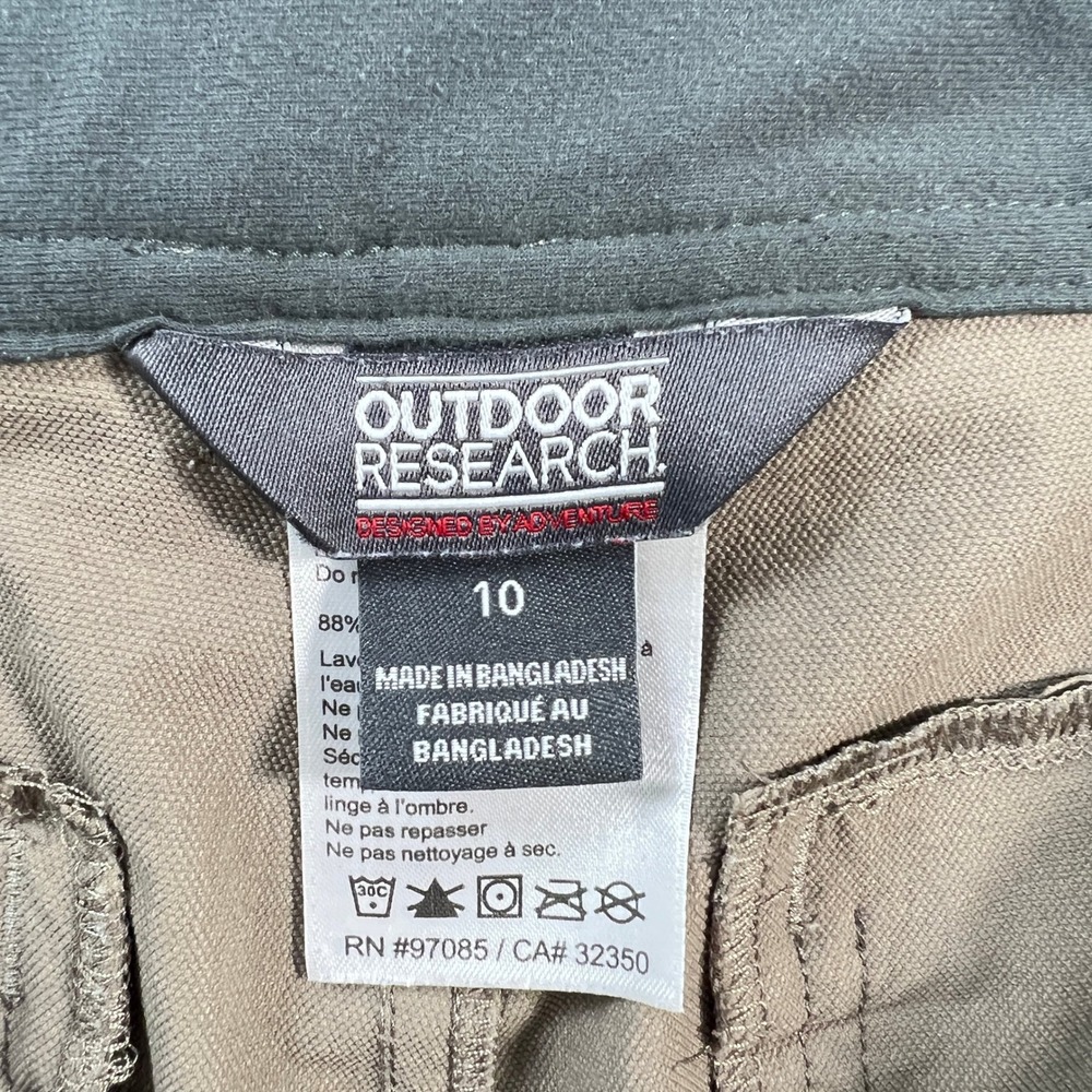 Outdoor Research Voodoo Pants Women's 10 Brown Hiking Softshell Utility Gorpcore - Picture 3 of 10